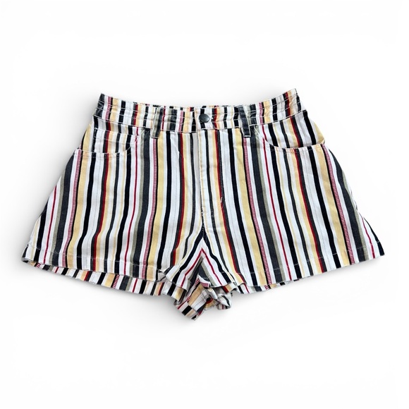 RVCA Chill Wave Striped Shorts Women’s XS | Retro Surf Skate Summer - Picture 1 of 12
